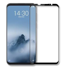 Захисне скло 2.5D на весь екран для Meizu 16 колір Чорний