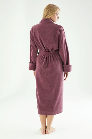 Жіночий халат Nusa 6895, фуксія 2XL | Зображення 1