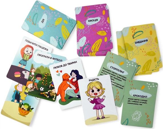 Гра навчальна настільна Емоції Умняшка 2262 Різнокольоровий shop (4820129202262) | Зображення 2