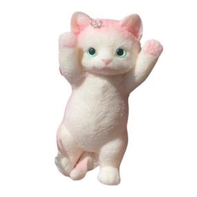 Іграшка антистрес Кішечка Big Kitty Cat Taba Біла
