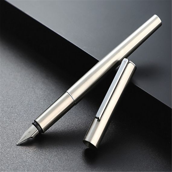 Перьевая ручка Jinhao 35 Silver, тонкое (F) | Зображення 1