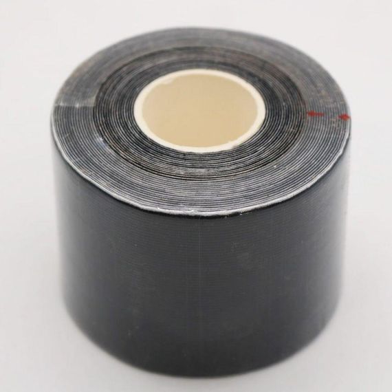 Кинезио тейп для поддержки груди (6,8м×5см), 1 рулон, Boob Tape, Черный / Лента для тейпирования груди | Зображення 9