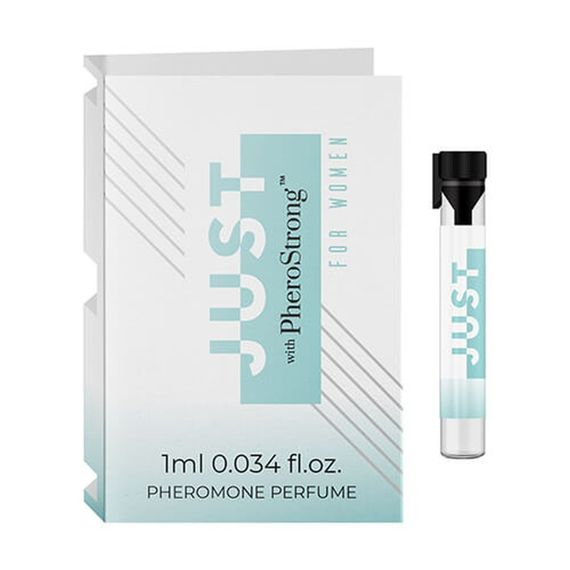 Тестер Духи з феромонами для жінок Just with PheroStrong 1 ml sexstyle