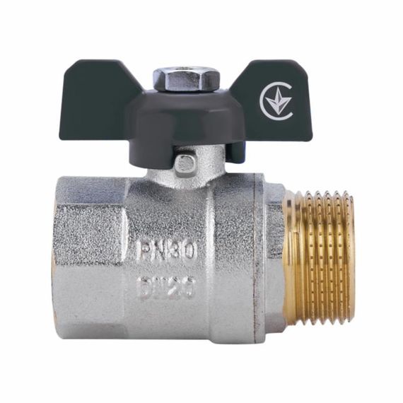 Кран кульовий Thermo Alliance Base 3/4" ВЗ для води (метелик) SD607W20 | Зображення 2