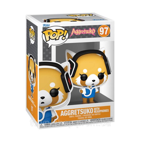 Игровая фигурка Funko POP! серии Sanrio - Агрессивная Рэцуко в наушниках