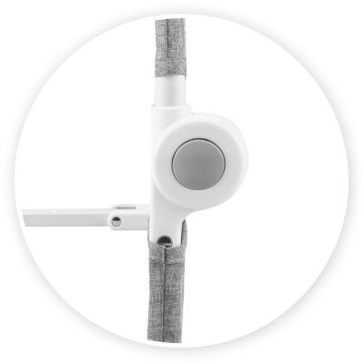 Защитный барьер для детей MoMi Lexi XL для кровати dark gray (AKCE00021) | Зображення 5