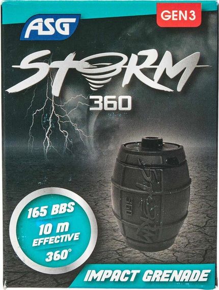 Граната страйкбольна ASG Storm Grenade 360 | Зображення 1