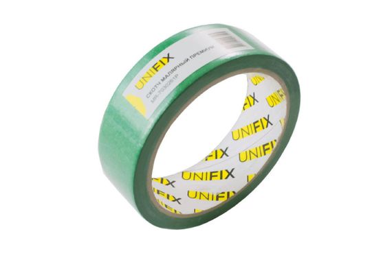 Лента клейкая малярная MR-7030261P премиум 30мм*20м UNIFIX | Зображення 2