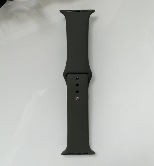Силіконовий ремінець для розумного годинника Smart Watch 42/44 (Хакі) | Зображення 5