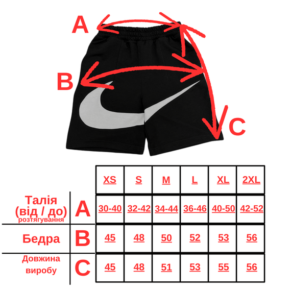Комплект шорти Nike Big Swoosh та футболка Nike. Комплект Найк Біг Свуш Чорний, XS/S | Зображення 1