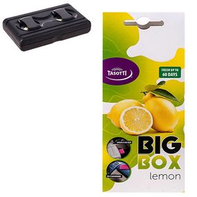 Ароматизатор під сидіння Tasotti / "Big box" - 58g/ Lemon