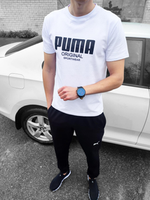Чоловіча футболка Puma біла