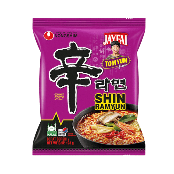 Корейська локшина Шин Том Ям  123г Nongshim 8801043070362
