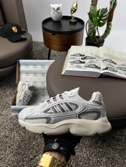 Кросівки Ozmillen White Gray Beige (шкіра , текстиль) весна / літо / осінь 41 26 см | Зображення 5