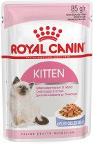 Royal Canin KITTEN IN JELLY 0.085 кг Вологий корм для кошенят в період другої фази зростання у віці до 12 місяців. 85 г