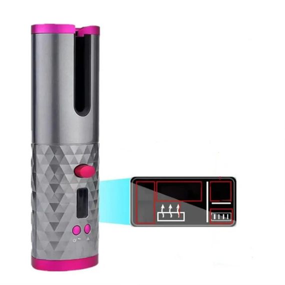 Бездротова плойка для завивки волосся Kemei KM-2022 XPRO (234560394_356) | Зображення 4