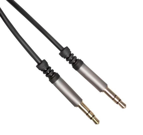 Аудіо кабель XO-NB121 Aux Jack 3.5 mm - Black | Зображення 1