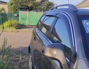 Вітровики з хромом (4 шт, Niken) для Opel Antara 2007-2024 рр