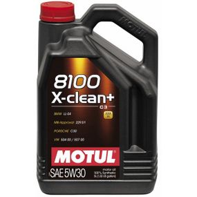 Моторна олива Motul 8100 X-clean + 5W-30 5л.