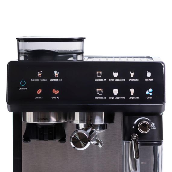 Кофеварка рожковая 4в1с кофемолкой 1800 Вт  резервуар 2.6 л  Sokany SK-04032 | Зображення 4