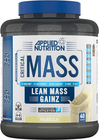 Гейнер Applied Nutrition Critical Mass Professional (2.4kg - 16 Servings) (Vanilla)