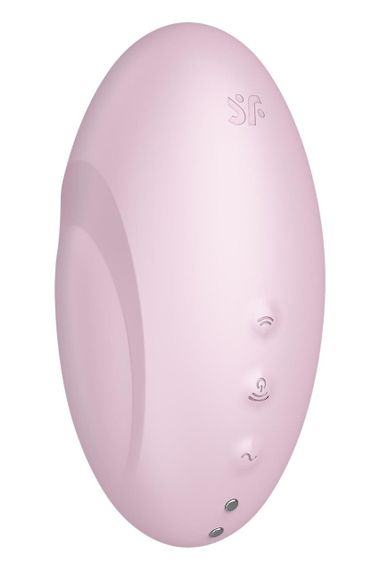 Вакуумний клітор стимулятор Satisfyer Vulva Lover 3 з вібрацією, рожевий Sex Aura | Зображення 4