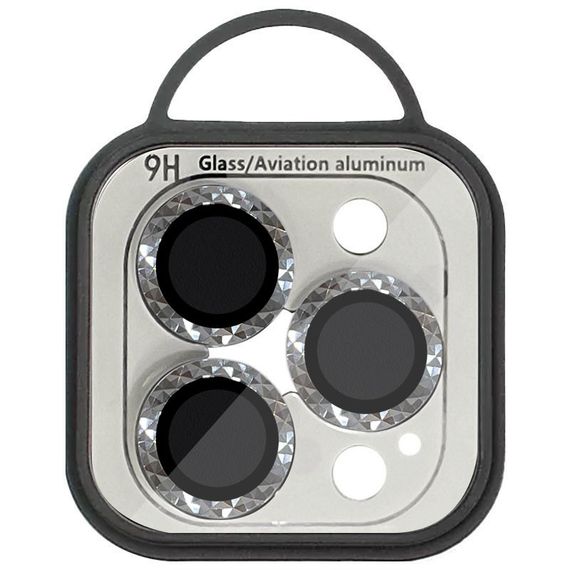 Захисне скло Metal Shine на камеру (в упак.) для Apple iPhone 13 Pro/13 Pro Max | Зображення 1