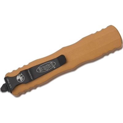 Нож Microtech Dirac D/E OTF, чорний клинок, руків&apos;я tan (225-1TA) | Зображення 3