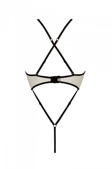 Боди с доступом Passion CHIKA BODY XXL/XXXL, cream sexstyle | Зображення 3