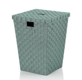 Кошик для білизни Kela Alvaro 24519 40х40х52 см зелена липа