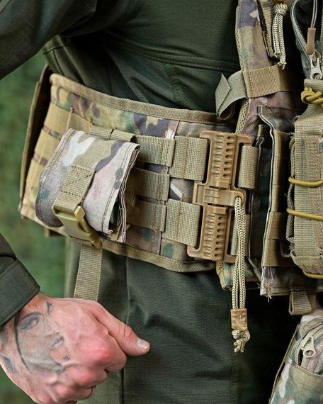 Плитоноска 4 точки быстрый сброс ONYX  Single sword мультикам ПП7560 | Зображення 6