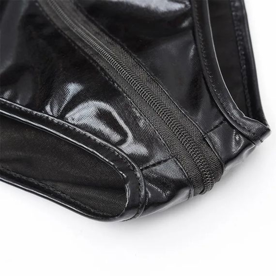 Еротичний боді з ефектом втягування. Латекс. Розмір L | Зображення 1