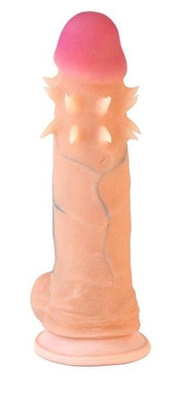 Фалоімітатор EGZO Ciberskin SVS001 (17,5 см х 3,5 см) Sex Aura | Зображення 4