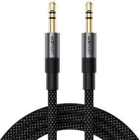 Аудіо кабель Aux Acefast J10 (1m) Black