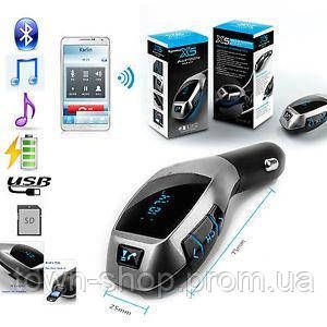 FM модулятор 405 X5 LUX с Bluetooth | Зображення 1