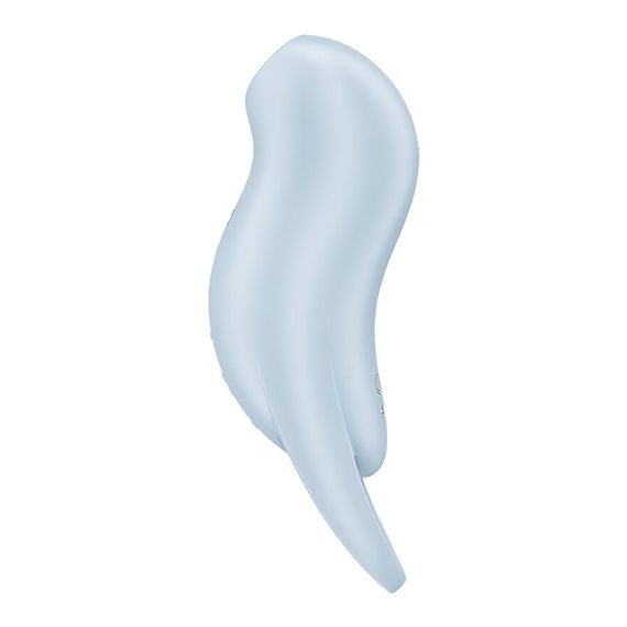 Вакуумний кліторальний стимулятор з вібрацією Satisfyer Pocket Pro 1 Blue | Зображення 1