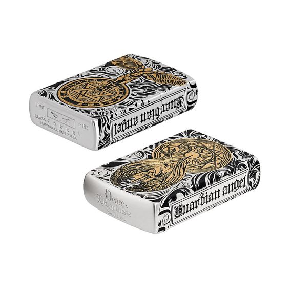 Металлическая Бензиновая Зажигалка Zorro Saint Benedict Seal | Зображення 2