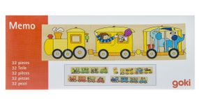 Пазл деревянный goki Цветной паровоз 56945 (56945)