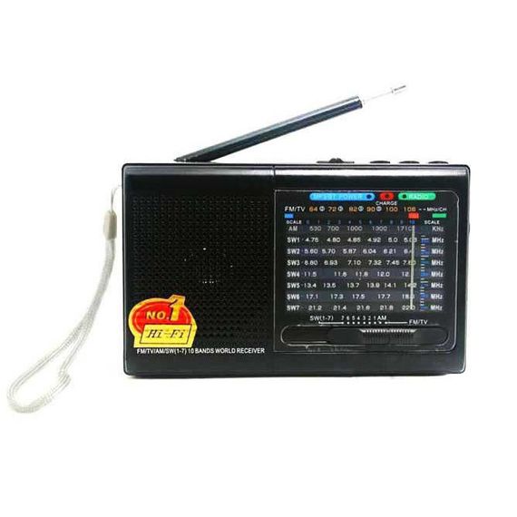 Портативна стовпчик радіо MP3 USB Golon RX-6622. AW-959 Колір: чорний | Зображення 3