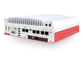 Промышленный ПК Neousys Nuvo-5000LP / Intel Core i7-6700TE (4 (8) ядра по 2.4 - 3.4 GHz) / 8 GB DDR4 / 120 GB SSD / Intel HD Graphics 530 б/у