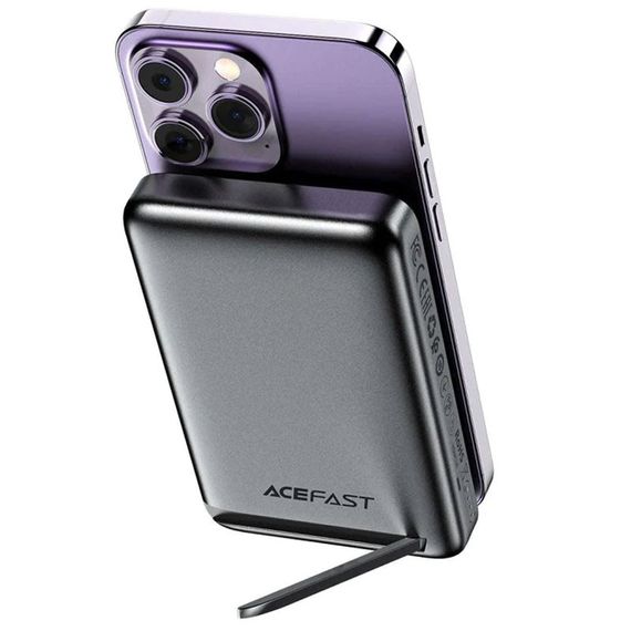 Портативний ЗП Power Bank Acefast M6 PD20W з БЗП 10000 mAh Black | Зображення 1