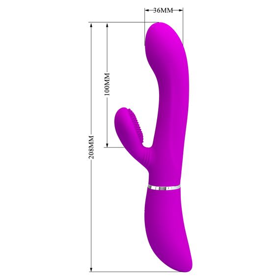 Вібратор - Pretty Love Clitoris Vibrator Purple | Зображення 7