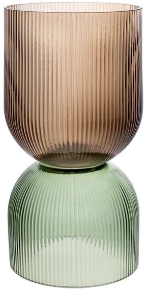 Кількість: Ваза декоративна Ariadne Carol d16x31см коричневий з зеленим