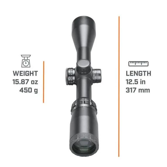 Прицел оптический Bushnell Rimfire 3-9x40 сетка DZ22 Оптический прицел Оптические прицелы оптика Прицел | Зображення 7