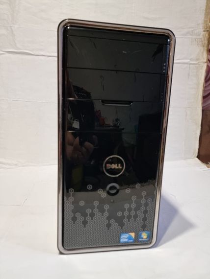 ПК Dell Inspiron 580 Tower / Intel Core i5-650 (2 (4) ядра по 3.2 - 3.46 GHz) / 8 GB DDR3 / 250 GB HDD / nVidia GeForce GT 420, 1 GB DDR3, 128-bit / DVD-RW б/у | Зображення 1