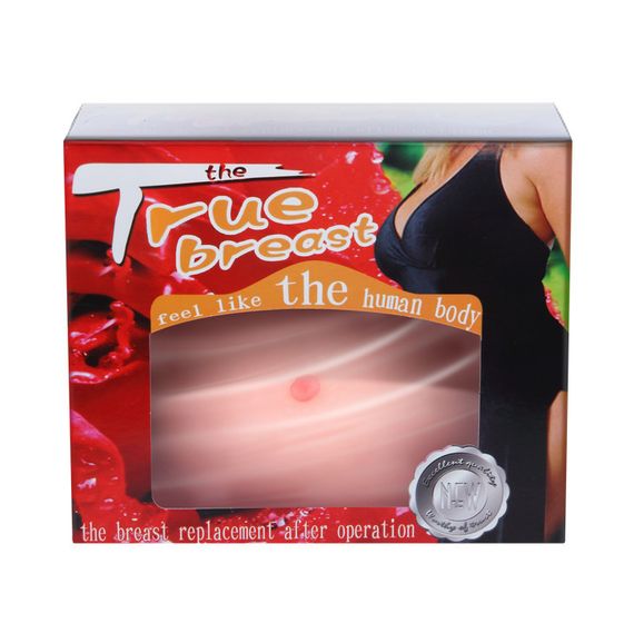 Імплант грудей BAILE True Breast, реалістичний, бежевий, 1 шт Sex Aura | Зображення 1