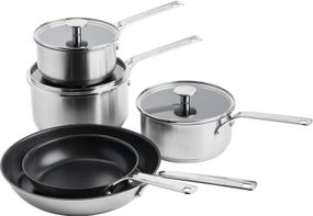 Набор посуды KitchenAid SSS CC004221-001 8 предметов серебристый