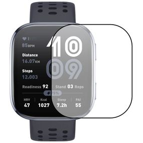 Полімерна плівка 3D (full glue) (тех.пак) для Xiaomi Amazfit Bip 6 Чорний