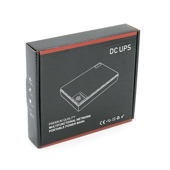 ДБЖ UPS-36W DC1036P для роутерів/комутаторів/PON/POE-430, 5/9/12V, 1A/2А, 10400мAh, Black, BOX | Зображення 4