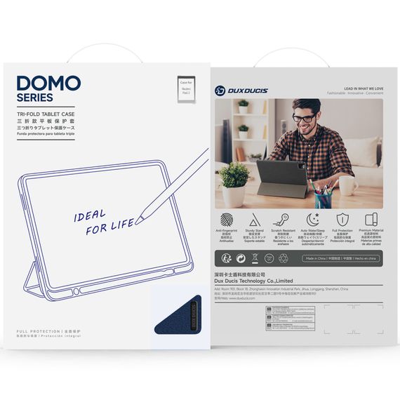 Чохол Dux Ducis Domo для Xiaomi Redmi Pad 2 (11") Black | Зображення 2